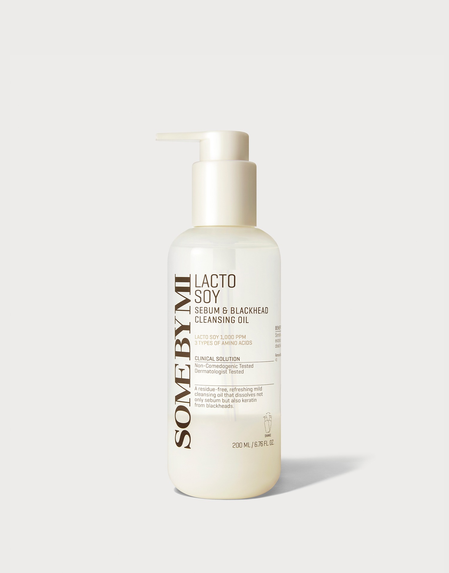 SOME BY MI LACTOSOY SEBUM & BLACKHEAD CLEANSING OIL [200ml]