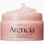 Arencia Fresh Cloud Body & Scalp Scrub Lavender & Pear 260g