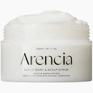 Arencia Fresh Cloud Body & Scalp Scrub White Tea & Neroli 260g