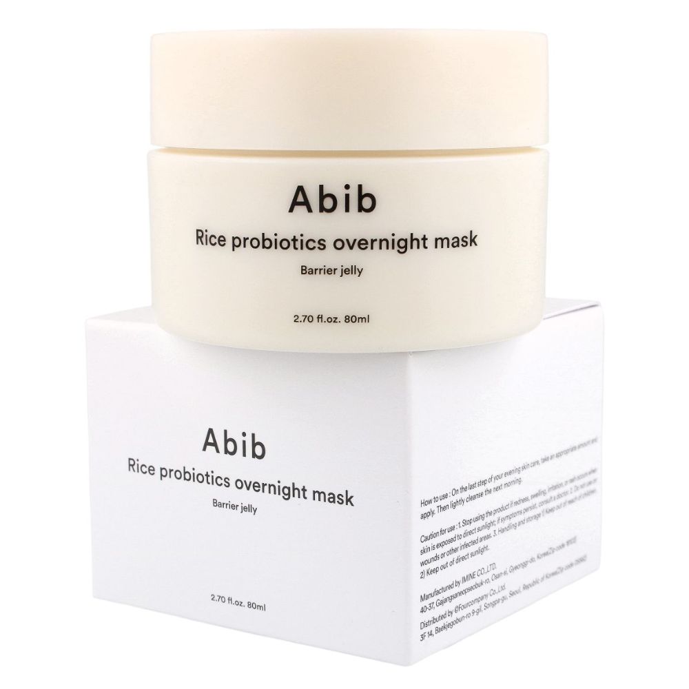 Abib Rice probiotics overnight mask Barrier jelly