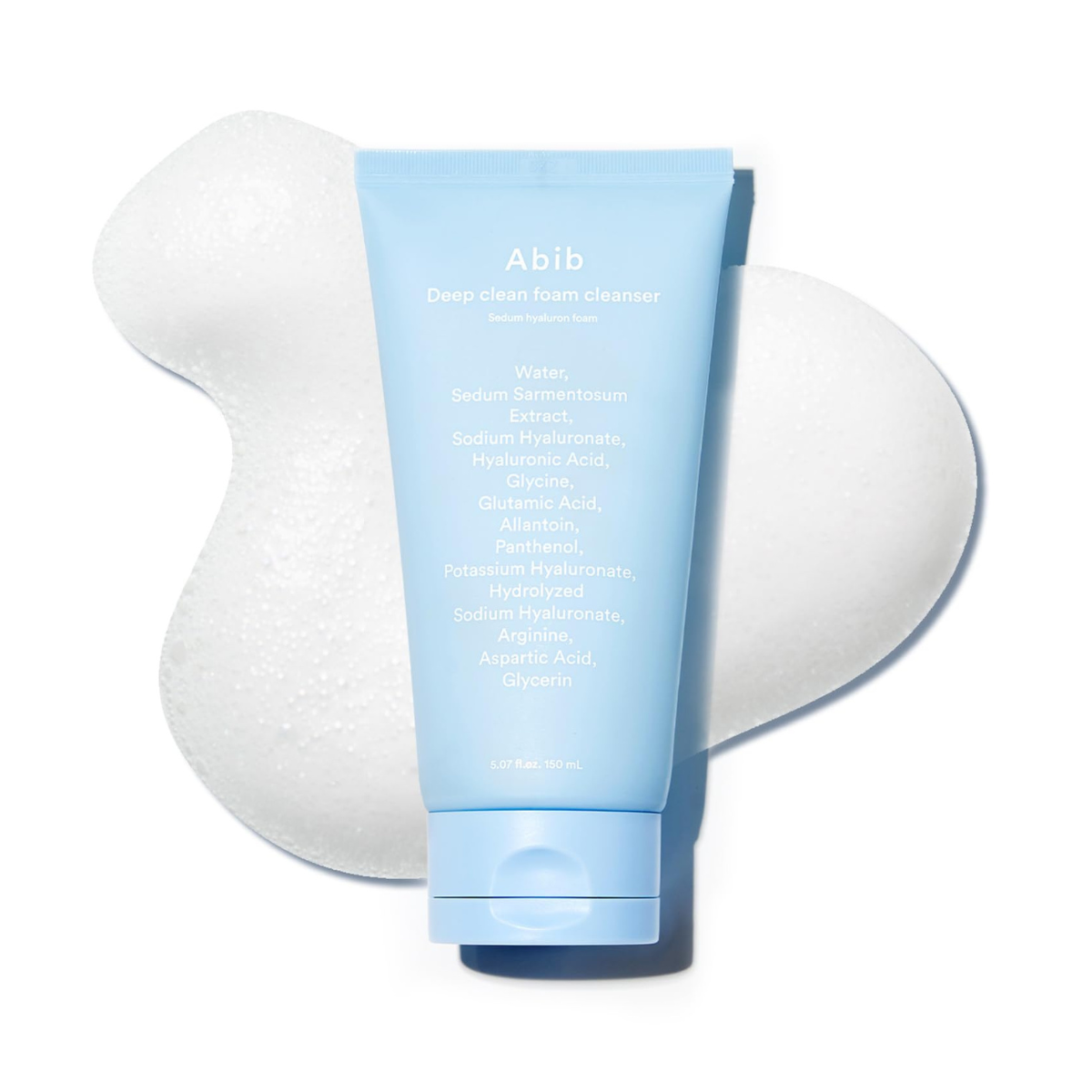 Abib Deep clean foam cleanser Sedum hyaluron foam