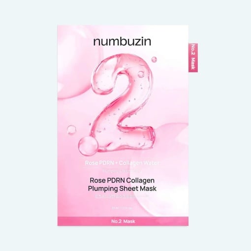 No.2 Rose PDRN Collagen Plumping Sheet Mask (1ea)