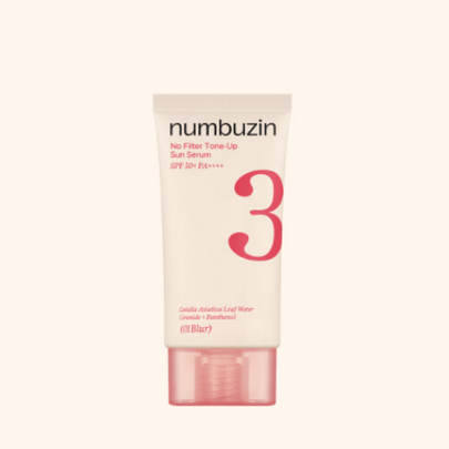 No.3 No Filter Tone-Up Sun Serum 01Blur