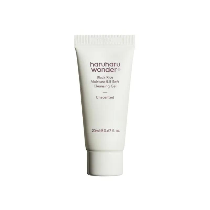 [Mini] haruharu wonder Black Rice Moisture 5.5 Soft Cleansing Gel (20ml)
