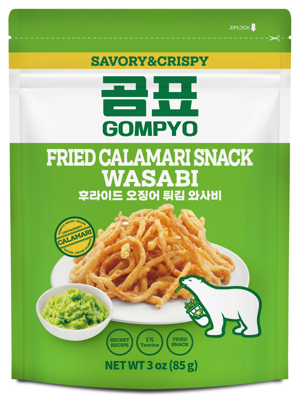 GOMPYO Fried Squid (Wasabi) Korean food wholesale product image