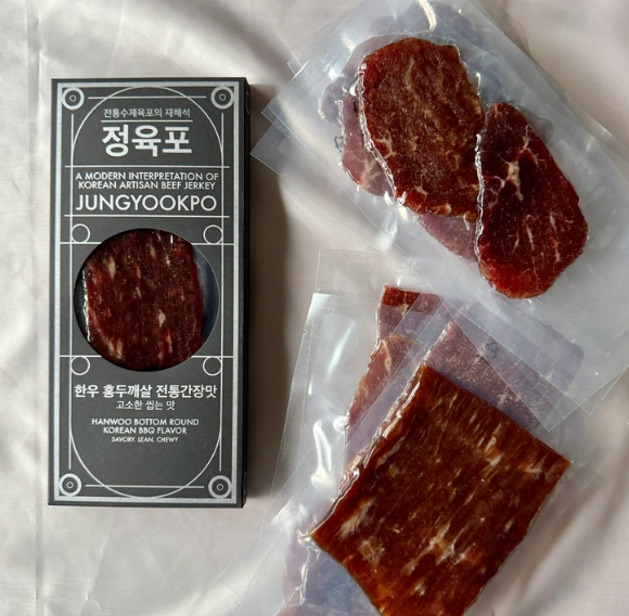 HANULNAE Red-Shoulder Hanwoo Beef Jerky 40g Korean food wholesale product image