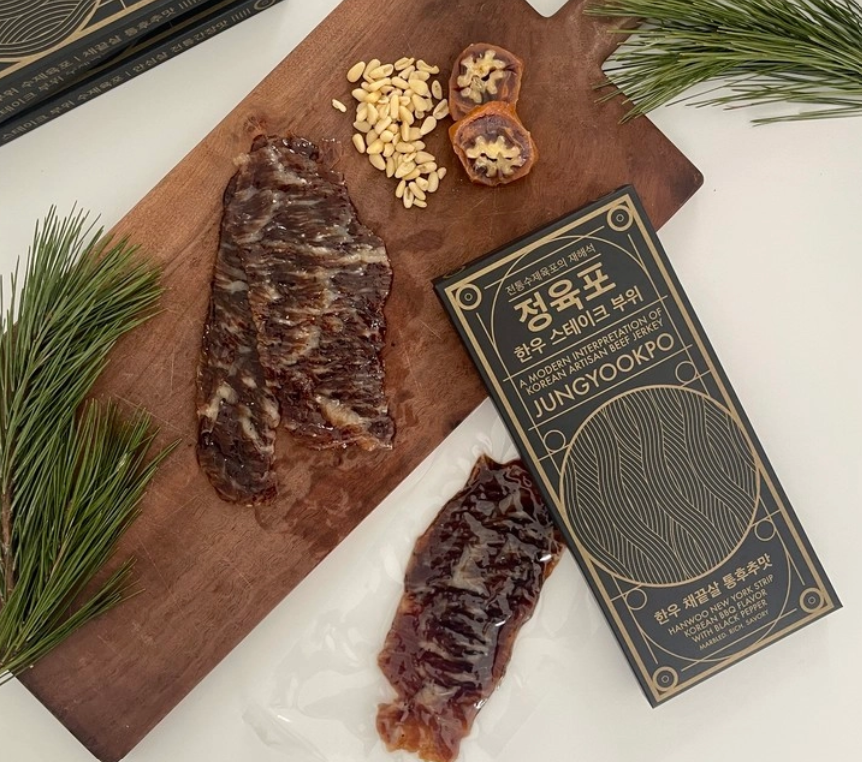 HANULNAE Strip Loin Hanwoo Beef Jerky 40g Korean food wholesale product image