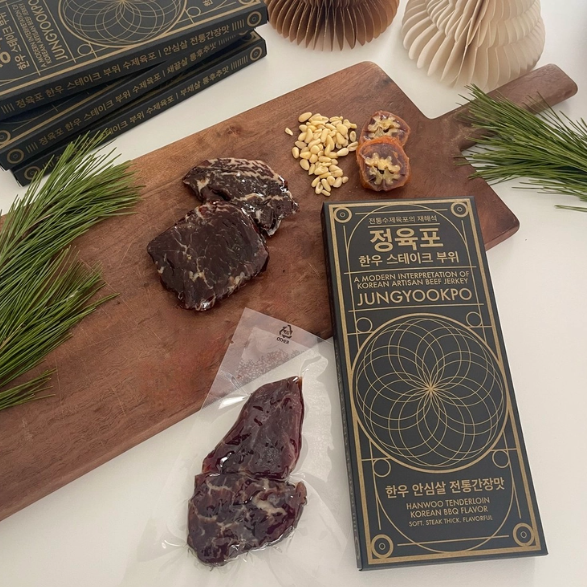 HANULNAE Tenderloin Hanwoo Beef Jerky 40g Korean food wholesale product image