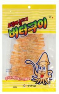 KCN SQUID BULGOGI BUTTER GRILLED SQUID 30g Korean food wholesale product image