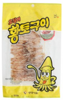 KCN SQUID RED CLAY GRILLED SQUID(GOCHUJANG INCLUDED) 40g Korean food wholesale product image