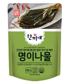 Hansung Pickled Radish Slice with Wasabi Flavor Korean food wholesale product image