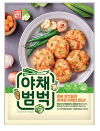 Hansung Vegetable Nugget Korean food wholesale product image