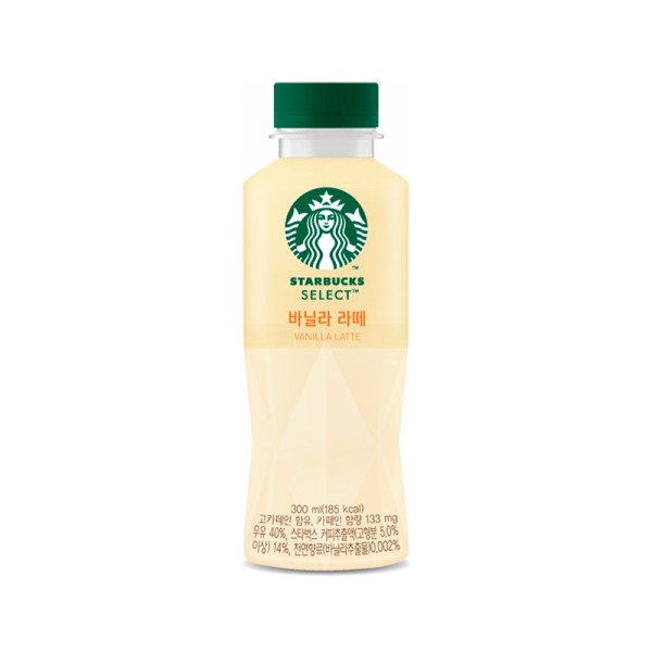 STARBUCKS SELECT VANILLA LATTE 300ml Korean food wholesale product image