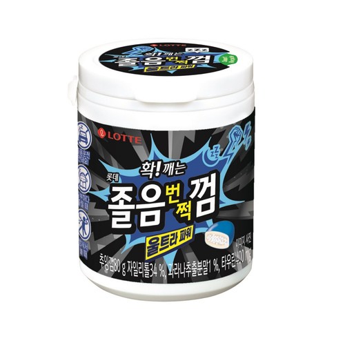 LOTTE WAKE-UP GUM ULTRA POWER 80g