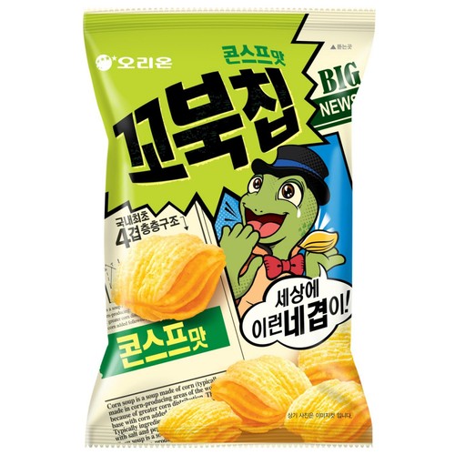 ORION TURTLE CHIP CORN SOUP FLAVOR 120g