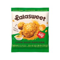 LALASWEET LOW SUGAR CORN SOUP POPCORN 38g Korean food wholesale product image
