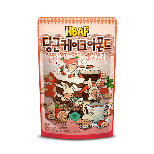 HBAF CARROT CAKE ALMOND 120g