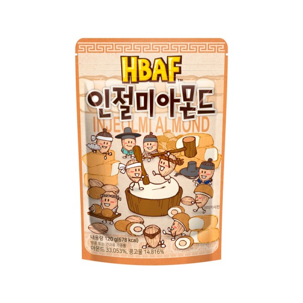 HBAF CHOCOLATE CHURROS ALMOND 120g