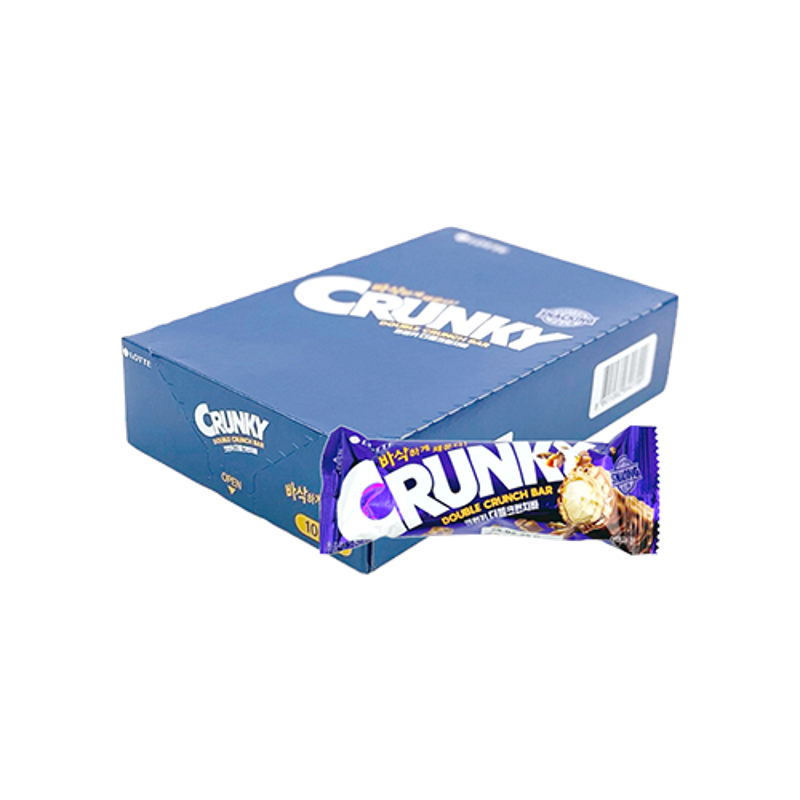 LOTTE Crunky Double Crunch Bar 36g