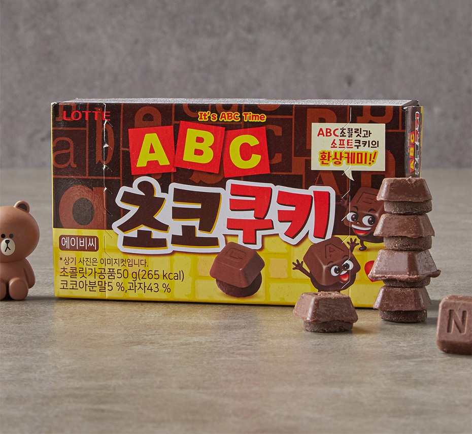 LOTTE ABC Choco Cookie 50g