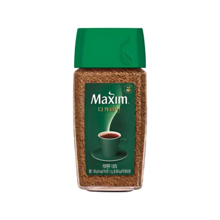 MAXIM Decaffeinated Ground Coffee 100g x 12 Korean food wholesale product image