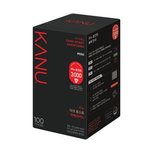 MAXIM Kanu Dark Roast Americano Mini 0.9g x 100p x 6