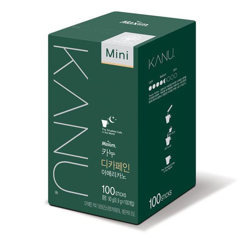 MAXIM Kanu Decafein Americano Mini 0.9g x 100p x 6