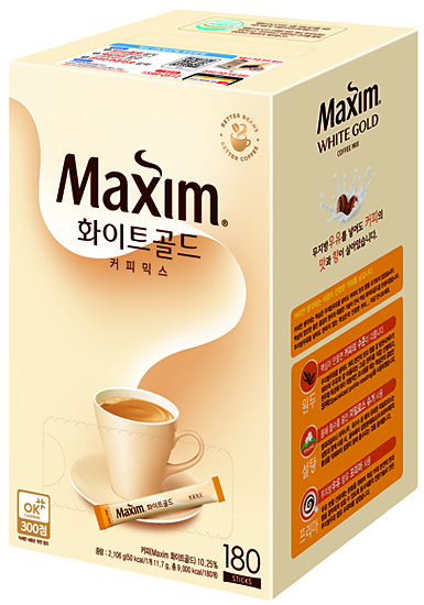 MAXIM White Gold Coffee Mix 11.7g x 180p x 6