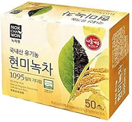 NOKCHAWON BROWN RICE GREEN TEA 50T Korean food wholesale product image