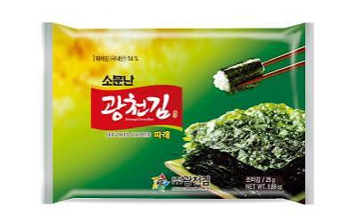 Crunch Kwangcheon Jeonjang Green Seasoned Seaweed