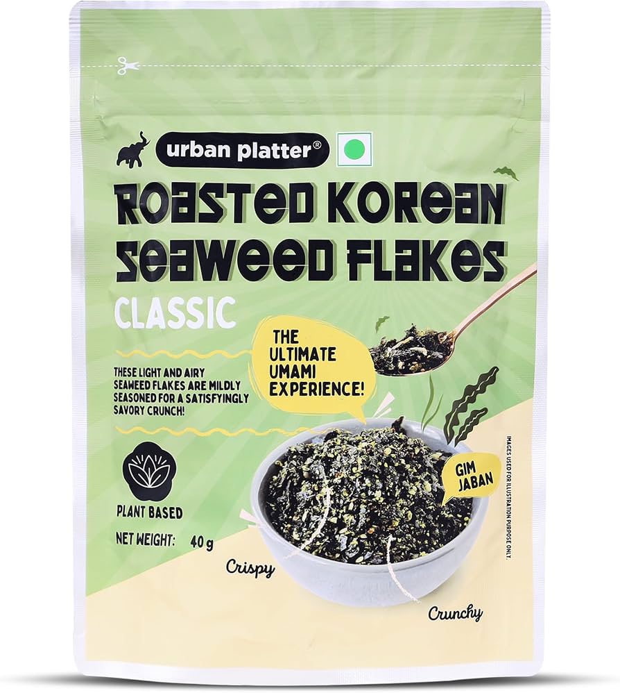 Jaban (stone seaweed) Crunch flaked & Seasoned Seaweed Assorted flavor