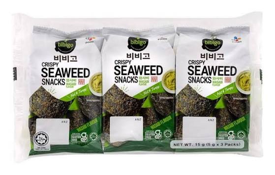 Jaban (stone seaweed) Crunch flaked & Seasoned Seaweed Assorted Vegetable flavor