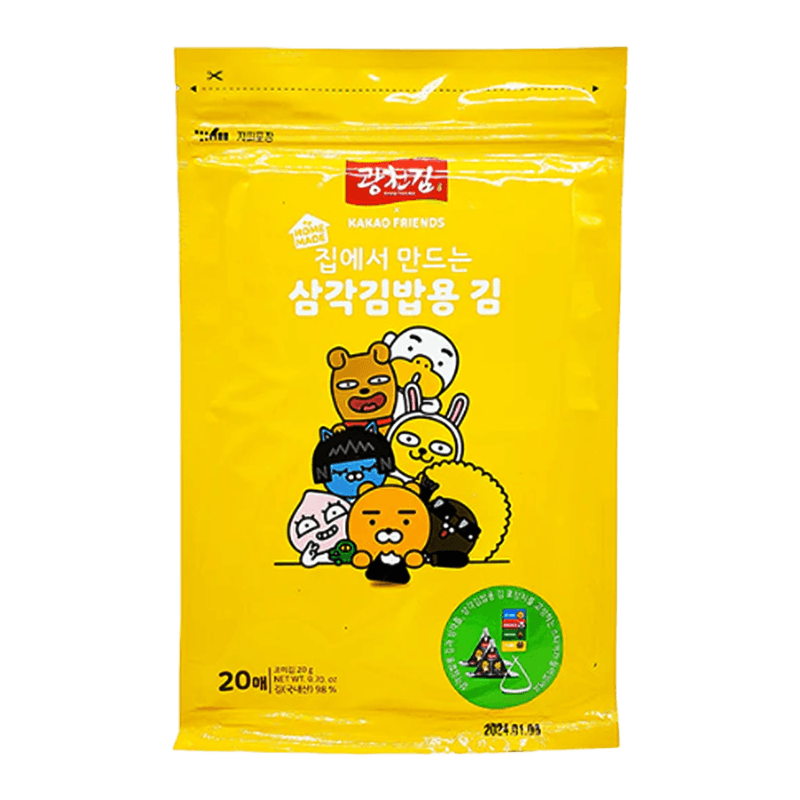 Kakao friends Seasoned Seaweed full cut 20g