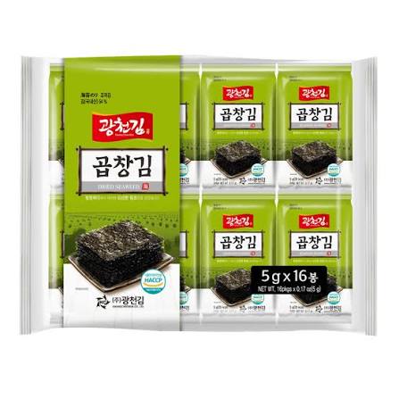 Kwangcheon Gobchang Dosirak Seasoned Seaweed