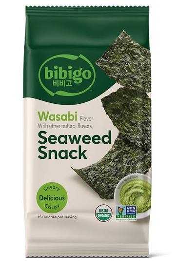 Crispy Seaweed Chips Wasabi Korean food wholesale product image
