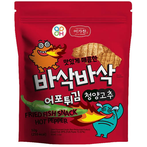 Crispy&Fried Fish Snack HOT Pepper Korean food wholesale product image