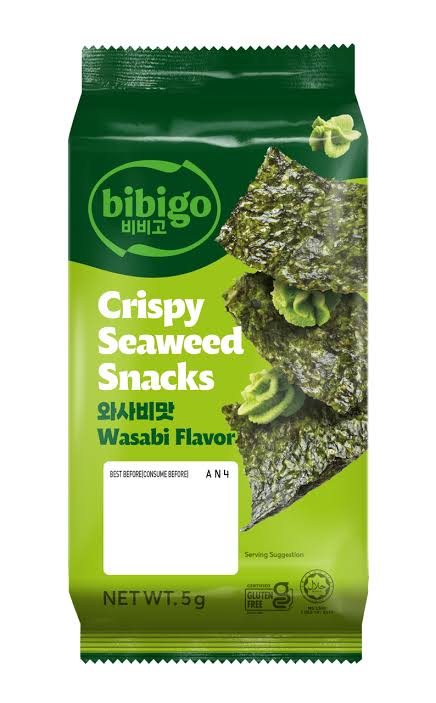 Choonsik crispy seaweed wasabi 16pkg