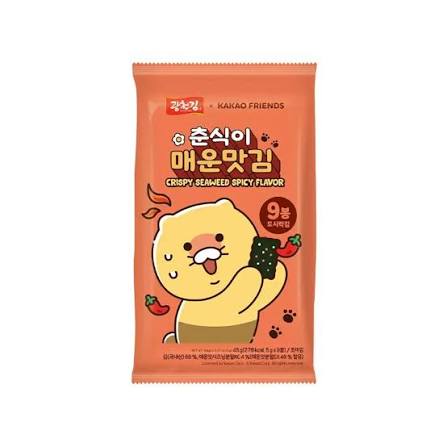 Choonsik crispy seaweed spicy 16pkg