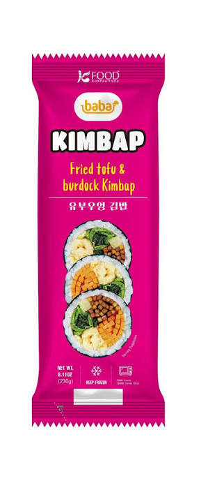 Burdock & Frie Tofu Kimbap mini Korean food wholesale product image