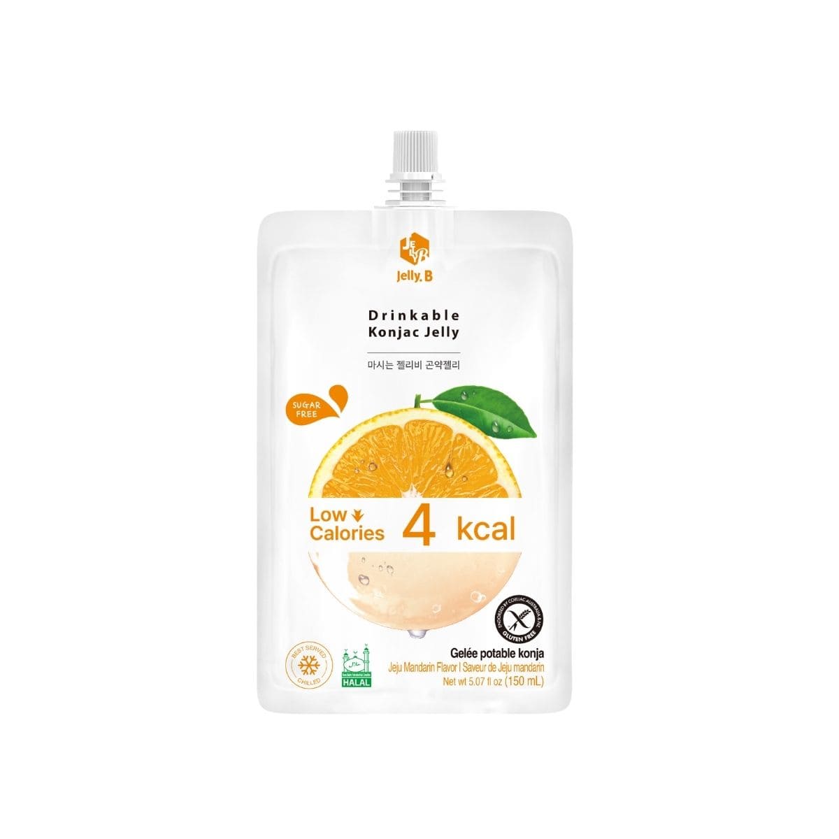 Jelly.B Drinkable konjac jelly JEJU MANDARIN