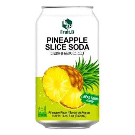 FRUIT.B PINEAPPLE SLICE SODA (Carbonated)