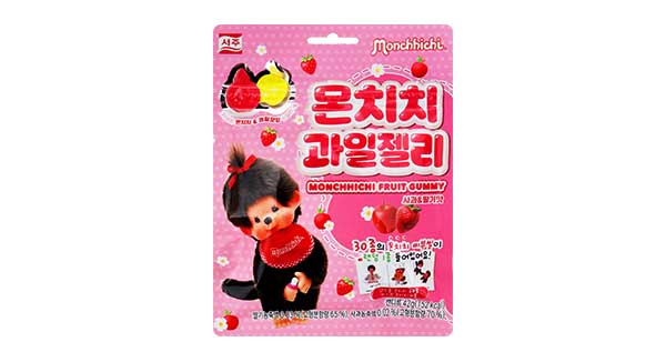 SEOJU Monchhichi Fruit Gummy 42g