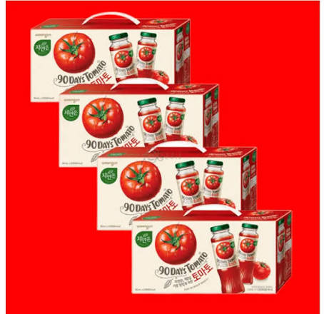 Nature's Tomato PET 340ml x 24 Korean food wholesale product image