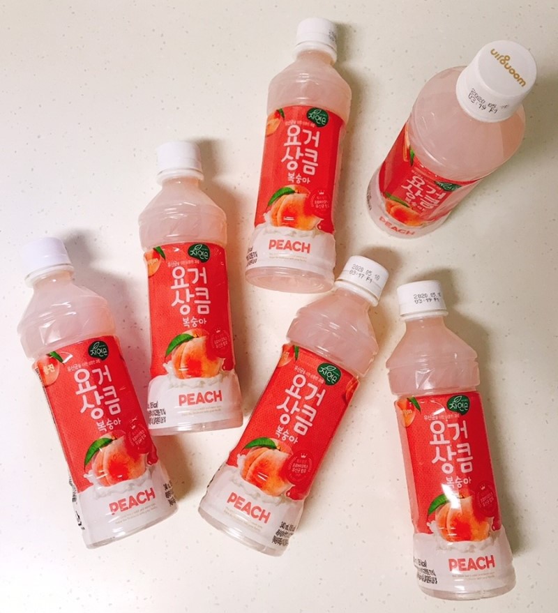 Nature's YOGUR PEACH PET 340ml x 24