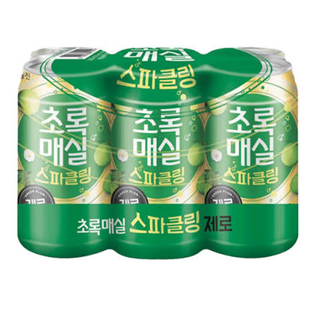 Green Plum Sparkling ZERO CAN (350ml x 6) x 4