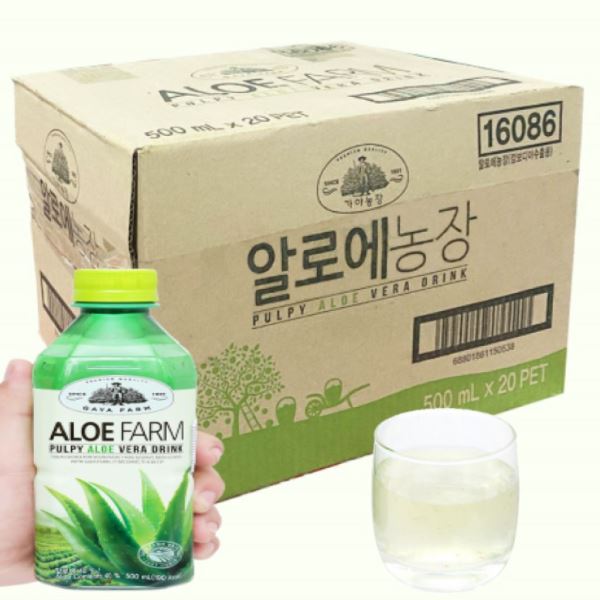Gaya Farm Aloe Farm PET 500ml x 20