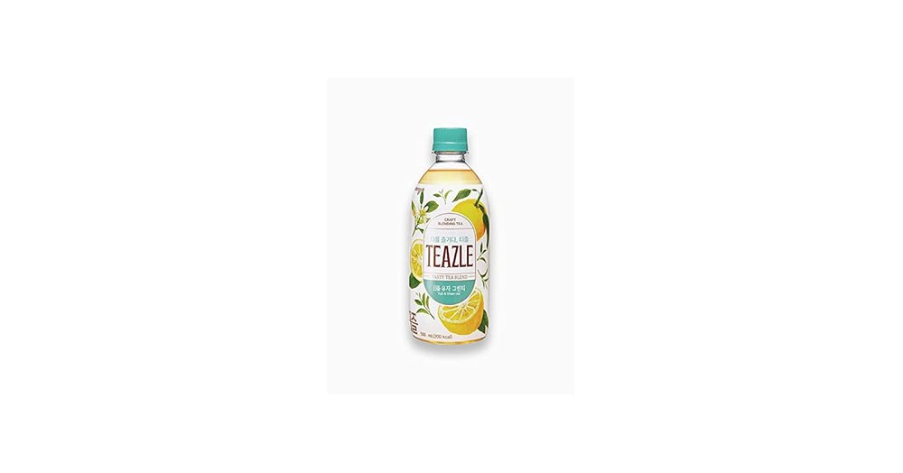 TEAZLE ZERO Citron Green Tea PET (500ml x 6) x 4