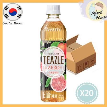 TEAZLE ZERO Grapefruit BlackTea PET 500ml x 20