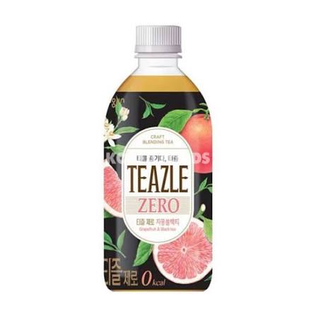 TEAZLE ZERO Grapefruit BlackT PET (500ml x 6) x 4