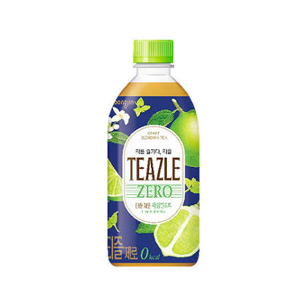 TEAZLE ZERO Lime & Mint tea PET 500ml x 20 Korean food wholesale product image